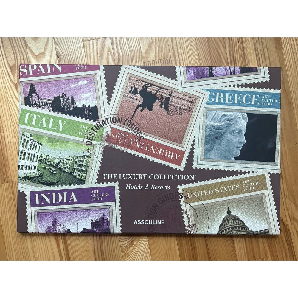 Assouline The Luxury Collection Hotels & Restaurants Destination Guides Box of 6